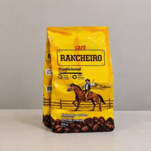 Café Rancheiro Tradicional Em Pó Cafe Torrado Moído 500g