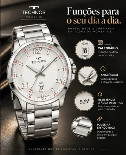 Relógio Technos Racer masculino