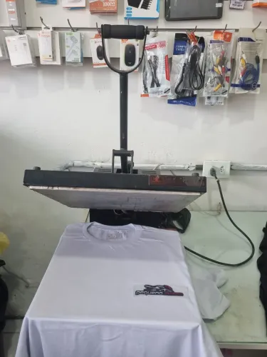 Prensa de estampar camisa