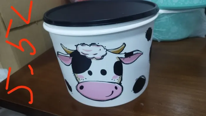 Tupperware original ,porta arroz 5kg única oportunidade!