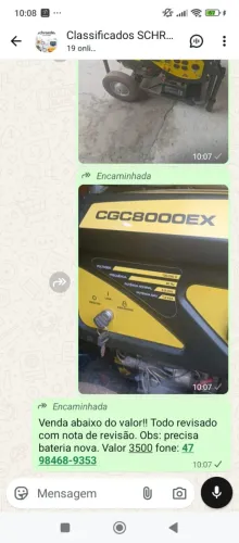 Vendo gerador de energia 