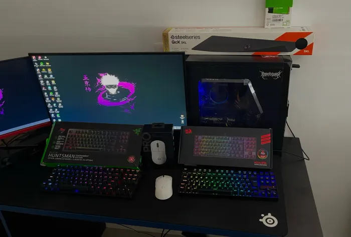 Pc Gamer ( 2 monitores, mouse, teclado e + )