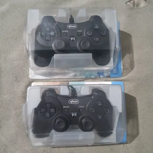 2 controles PS3 com fio (LEIA A DESCRIÇÃO)