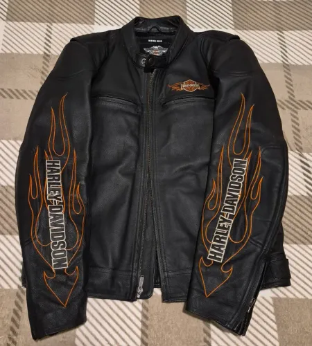 Jaqueta Original Harley Davidson modelo  Flames  Tamanho  G