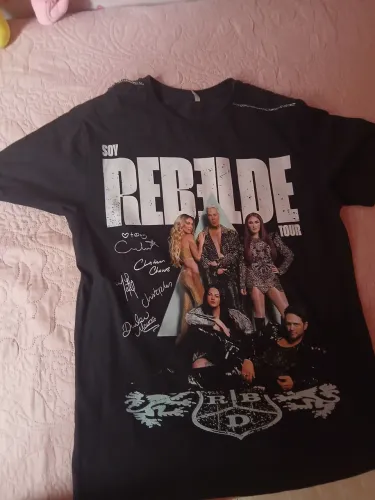 Blusa RBD ? Soy Rebelde Tour Brasil