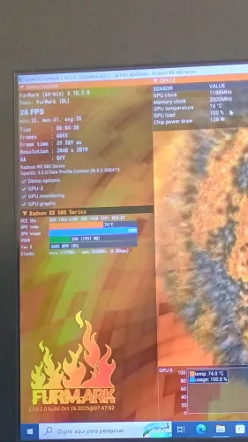 RX 580 8gb Gigabyte
