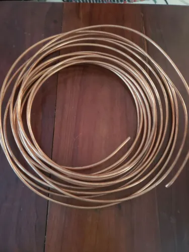Tubulação de cobre 1/4 mm