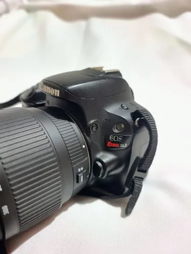 Kit Fotógrafo - Canon SL2 com lentes e kit estudio