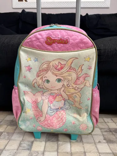 Kit mochila, lancheira e estojo