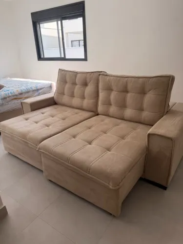 Sofá retrátil 2 lugares