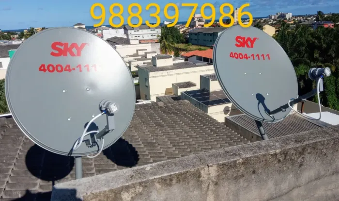 Instalação de antenas/ Técnico Antenista 