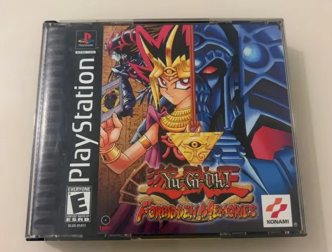Yugioh Forbidden Memories Ps1 Americano Completo