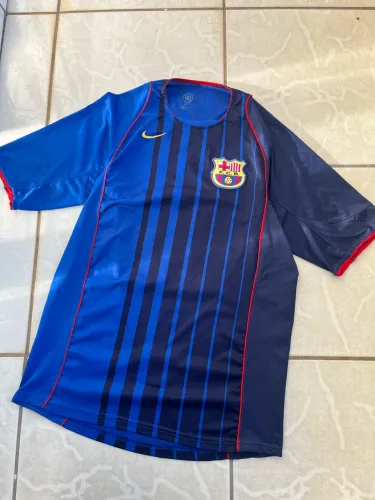 Camisa Barcelona 2004/2005 Ronaldinho da época