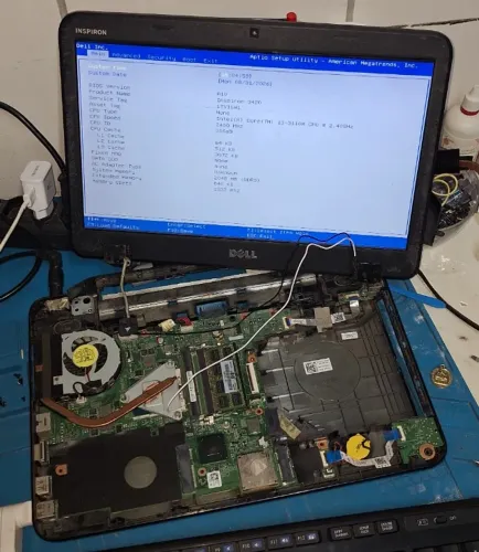 Placa Mãe Dell Inspiron 3420 + i3-3110M + 2GB DDR3 + Cooler Funcionando