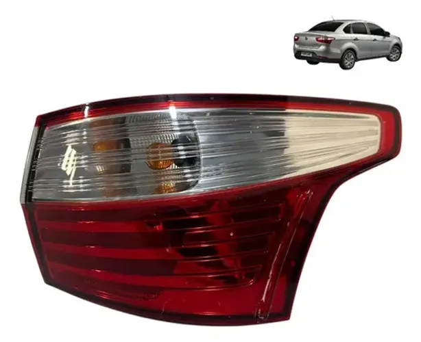 Lanterna Grand Siena 2012 2013 2014 A 2018 Direita Original Direito/passageiro Vermelho
