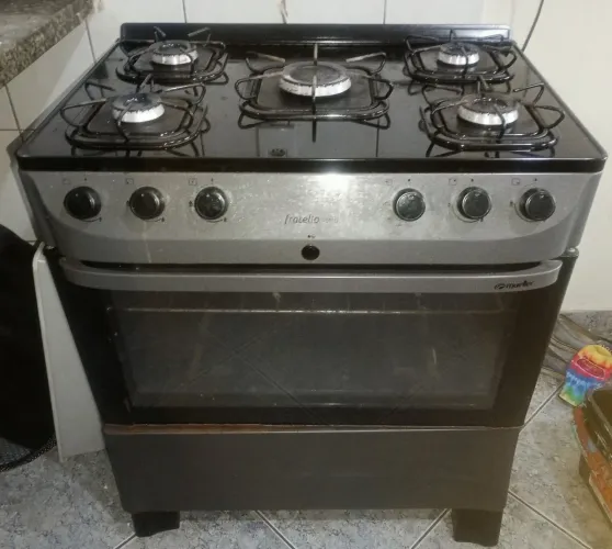 Fogão 5 bocas automático