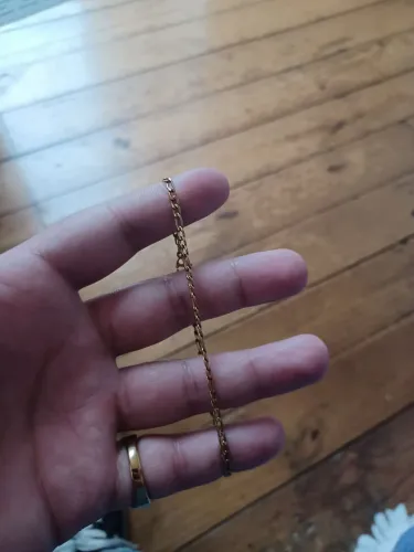 Pulseira banhada a ouro