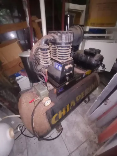 Compressor de Ar Profissional Chiaperini 110L - Funcionando Perfeitamente