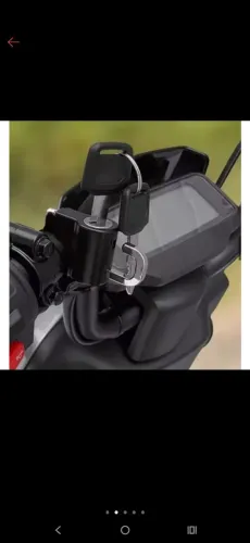 Cadeado para capacete 
