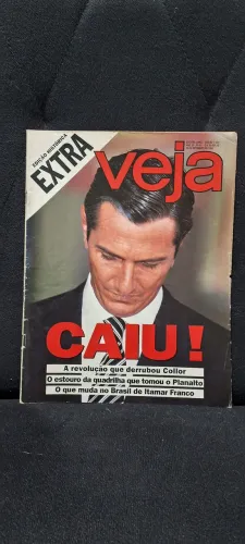 Edição extra da Veja - a queda de Fernando Collor