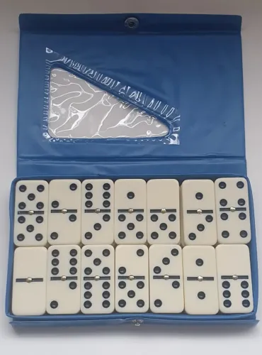 Conjunto de Dominó 28 peças