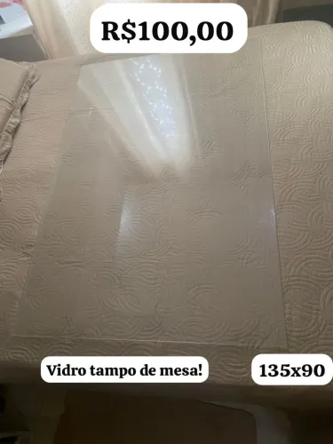 Vidro de mesa