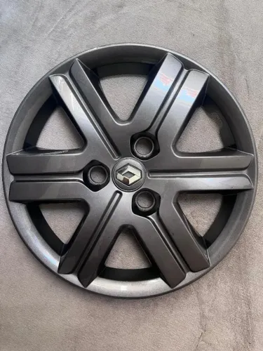 Calota Aro 14 Cinza Chumbo Original Kwid 2023/2024