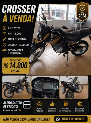 Vende-se Moto Crosser Z 