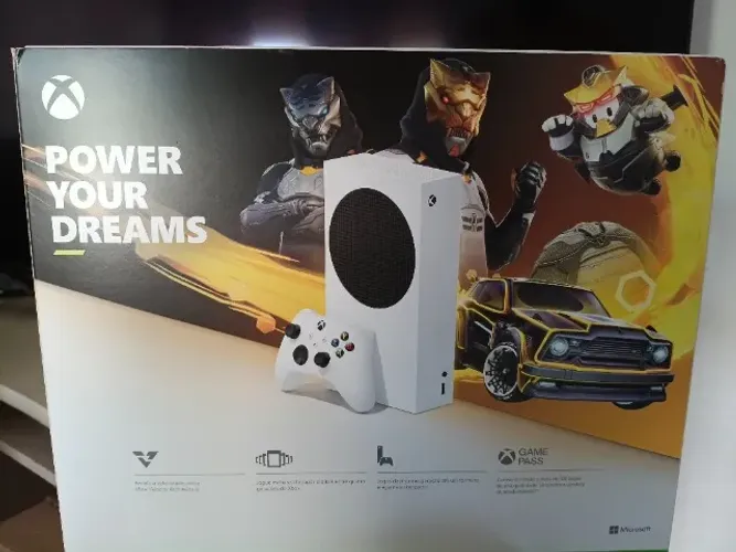 Chegou XBox Séries S 500GB Branco