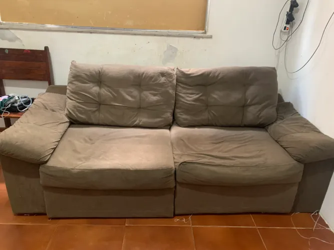 Sofá retrátil 3 Lugares