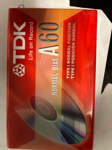 Fita k7 60 minutos nova lacrada
