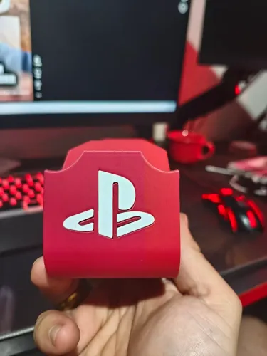 Suporte controle Playstation Vermelho