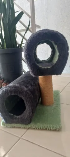 Arranhador e toca de gatos 