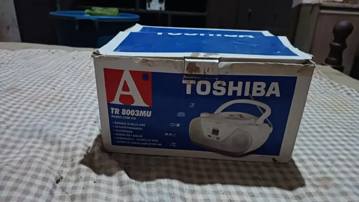 Vendo esse som boombox Toshiba TR 8003 MU!