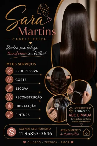 Cabeleireira a domicílio 