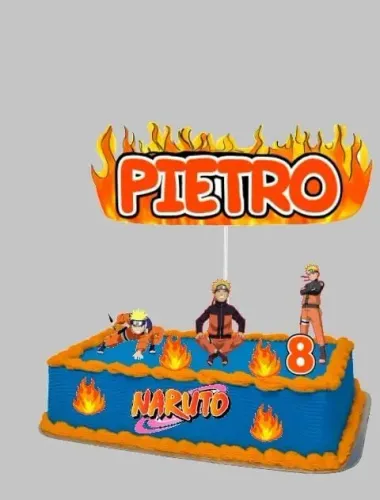 Topper de bolo