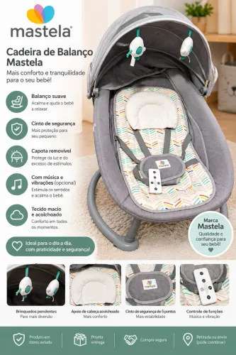 Cadeira de Balanço Mastela