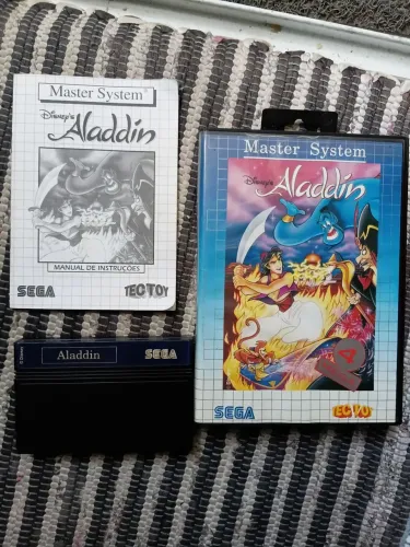Jogo Master System Alladin 