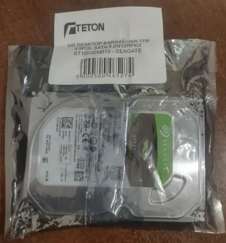 HD DISCO COMPUTADOR 1TB BARRACUDA 7200 RPM ST1000DM010_ZN12RFKS - SEAGATE 