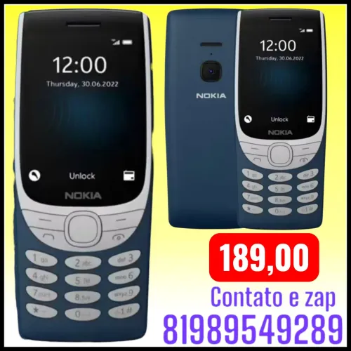 telefone celular Nokia 8210 4G.