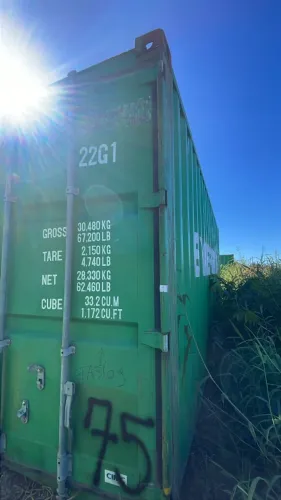 Container marítimo 6 metros