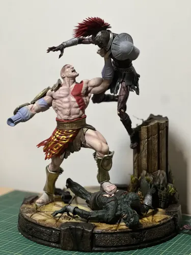 Kratos action figure 
