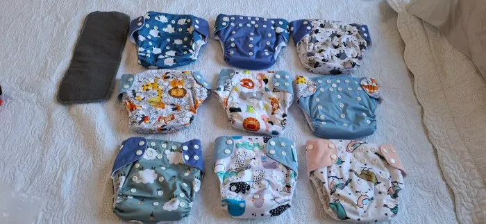 Kit Fralda Ecológica e Absorventes Happy Flute