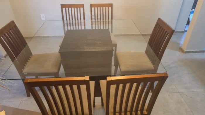 Mesa de vidro