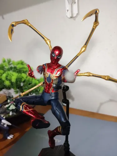 Homem-Aranha Iron Spider ZD Toys Infinity War - 1/10 Completo C/ Caixa