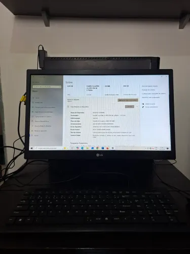 PC Completo Intel Core i3 + Monitor LG LED 20" - Perfeito para Estudos e Home Office