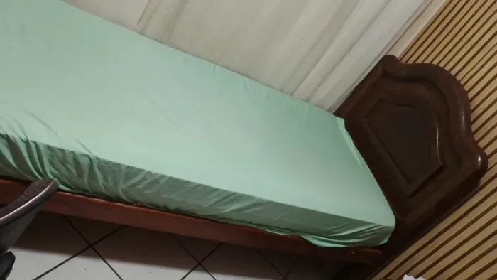 Cama sucupira solteiro
