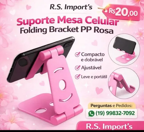 Suporte mesa celular