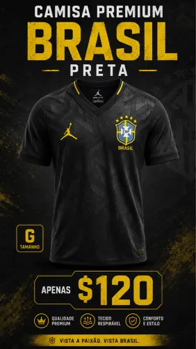Camisa Brasil premium