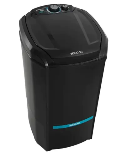 Tanquinho Lavamax Eco Desligamento Automático 20 Kg Preta Suggar - 127v